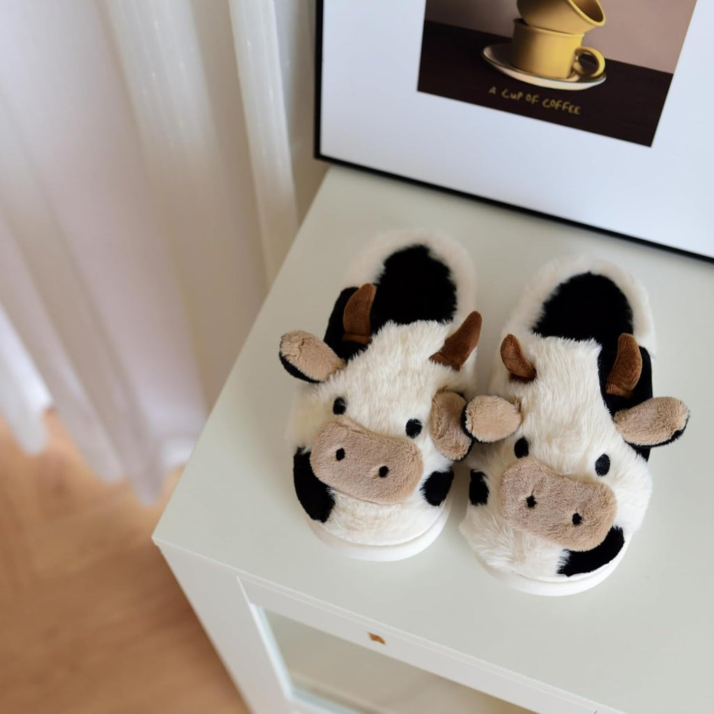 Handmade Cow Slippers