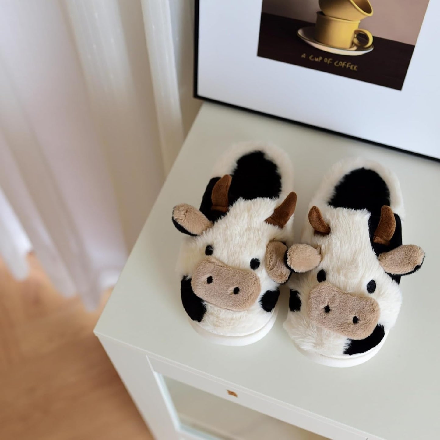 Handmade Cow Slippers