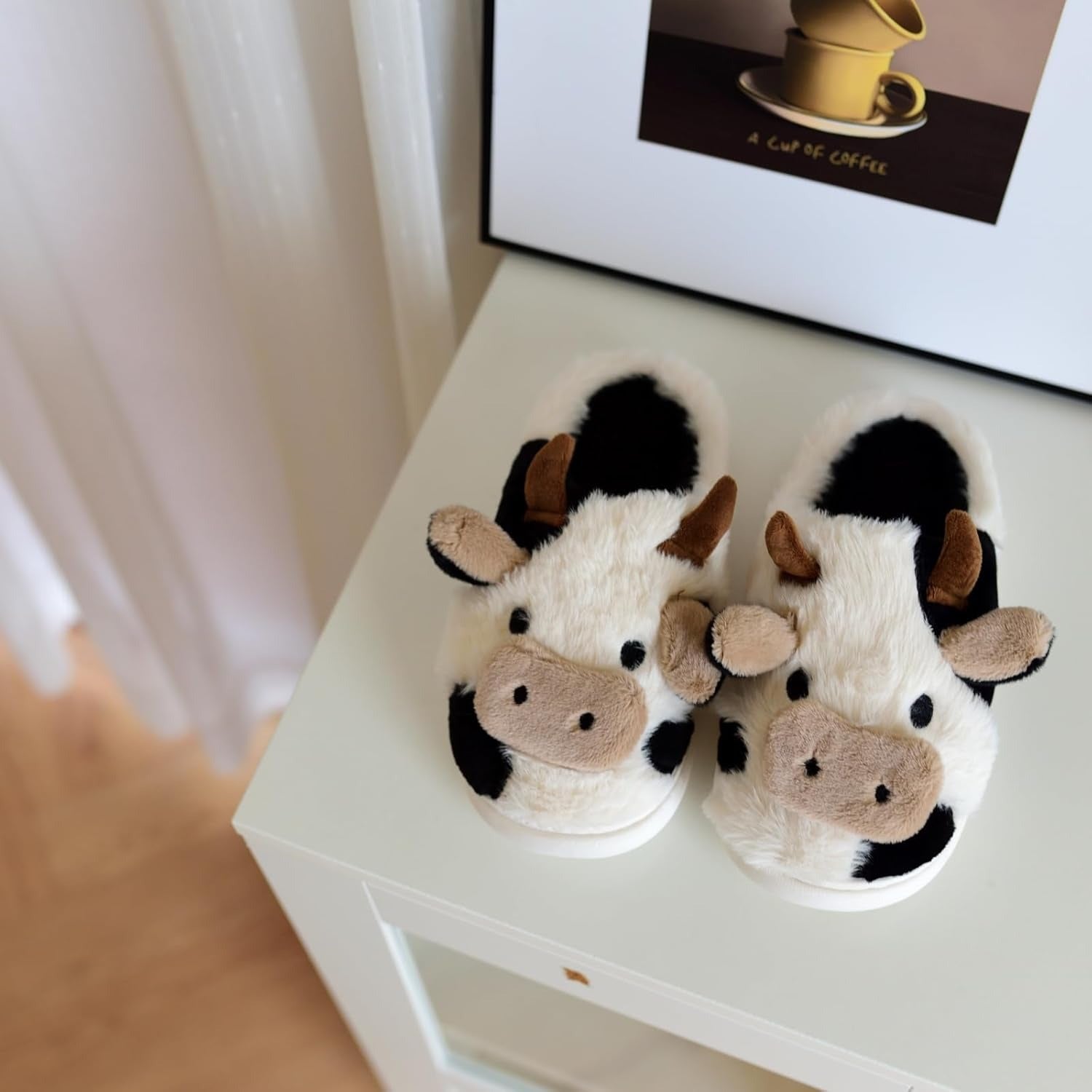 Handmade Cow Slippers